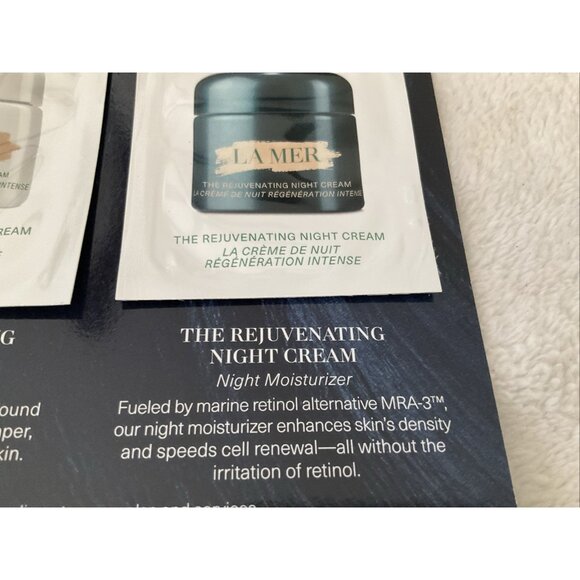 3PC La Mer The Treatment Lotion, The Moisturizing Soft Cream, Night Cream Sample - Picture 4 of 4
